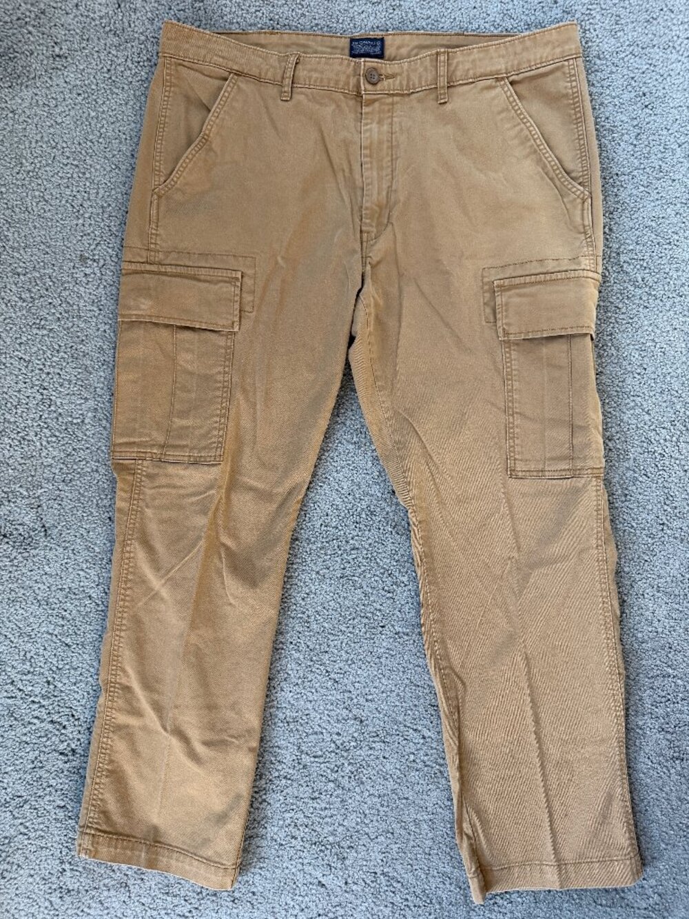 Levi’s 541 Athletic Fit Cargo Twill Pants Caraway Tan Khaki 38x32 PC9-24877